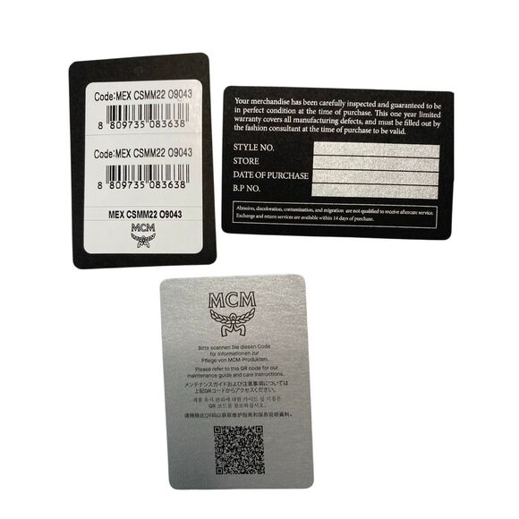 NIB MCM Mens US 10 Persimmon Orange Visetos Monogram Print Vamp Slide Sandals - Picture 6 of 16